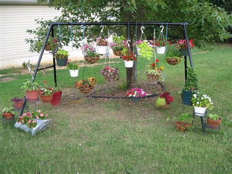 swing set using old skid steer|old wooden swing set activities.